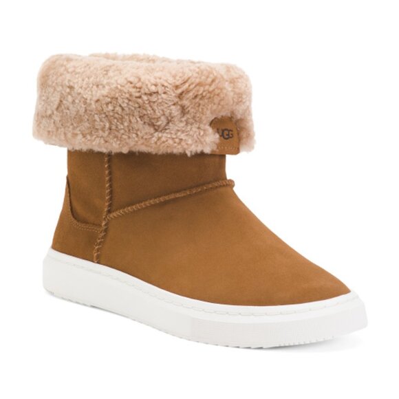 UGG Shoes - UGG Suede Chestnut Alameda Cuffable Boots